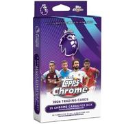 Topps Chrome Premier League 2026 - Juego de 15 tarjetas de fútbol