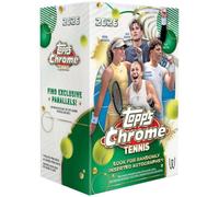 Topps Chrome Tennis 2026 - Sellado de fábrica - Caja de valor