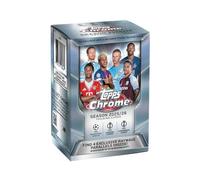 Topps Chrome® UEFA Club Competitions 2025-26 - Caja de valor (contiene 7 paquetes por caja, 4 tarjetas por paquete)