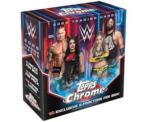 Topps Chrome WWE 2026 - Sellado de fábrica - Mega Caja