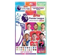 Topps Colección de calcomanías de la Premier League 2026 - Paquete de inicio