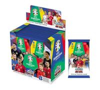 Topps Euro 2024 Match Attax Oficial - Caja Completa - 36 Paquetes de Euro 2024 Match Attax (288 Cartas). con la Carta Ultra-RARA Cristiano Ronaldo Career Celebration Dentro de Las Cajas afortunadas.