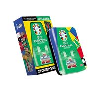 Topps Euro 2024 Match Attax Oficial - Mini Lata - Super Strikers - ¡Contiene 28 Cartas Euro 2024 Match Attax más 3 Cartas exclusivas Super Strikers Limited Edition!