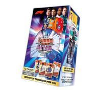 Topps F1 Turbo Attax Temporada 2026 Super Tin: 72 Cartas, 8 Exclusivas