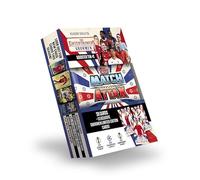 Topps Match Attax 24/25 Lata de Refuerzo Showmen Contiene 28 Cartas Match Attax más 3 exclusivas Showmen LE Leroy Sane, Alejandro Garnacho y Rodrygo!