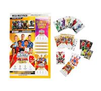 Topps Match Attax Extra 2025 - Mega Multipack - 52 Cartas Incluyendo X Factor LE aleatorias más una Carta Pro-View Signature Style!