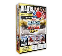 Topps Match Attax Extra 2025 - Mega Tin #3 - Giants of The Game! 48 Cartas, Incluyendo 4 exclusivas de Giants of The Game LE. ¡Busca Cartas Reliquias Dentro de latas de la Suerte!