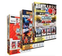 Topps Match Attax EXTRA UEFA Champions League TC 2024/2025 - Mega Tin aleatorio | 44 tarjetas + 4 tarjetas limitadas + posibilidad de tarjeta Relic + Heartforcards® Protección de envío