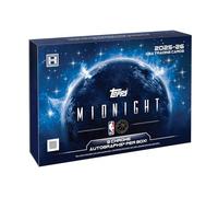 Topps Midnight NBA Trading Cards 2025-26 Hobby Box Factory Sealed 3 cromados autógrafos por caja