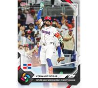 Topps Now Fernando Tatis Jr. DR Single World Baseball Classic® RBI Mark - Carta intercambiable, 13 de marzo