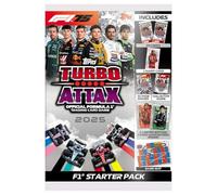Topps Paquetes de inicio F1 Turbo Attax 2025 | Incluye 20 cartas Turbo Attax | Juegos de cartas coleccionables
