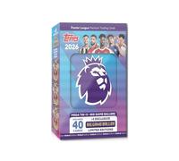 Topps Premier League 2026 - Edición debut - Mega Tin (Big Game Baller). Contiene 40 cartas más 3 cartas Big Game Baller LE.