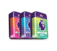 Topps Premier League 2026 - Edición debut - Mega Tin Bundle (exclusivo en línea). Incluye las 3 Mega Tins de la colección en un solo paquete.