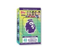 Topps Premier League 2026 - Edición debut - Mega Tin (Globallers). Incluye 40 cartas más 3 cartas LE de Globallers.