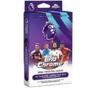 Topps Premier League Chrome 2026 - Pack de cartas de fútbol y BB-Toy-Trades Toploader