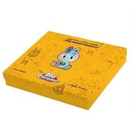 Topps - Tarjetas coleccionables cromadas Labubu The Monsters Story, 5 tarjetas por paquete, juego de cartas coleccionables