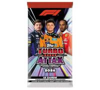 Topps Turbo Attax F1 2026 - Juego de cartas coleccionables oficial | Fórmula 1 Turbo Attax 2026