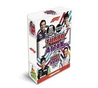 Topps Turbo Attax Formula 1 2024 - Mega Tin - Fast Track - Contiene 66 Cartas, Incluyendo 6 LE y 4 Cartas exclusivas de 'Fast Track'