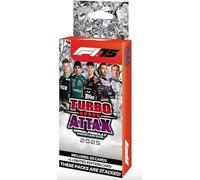 Topps Turbo Attax Fórmula 1 2025 - Caja de valor - contiene 31 tarjetas Turbo Attax, incluyendo una edición limitada.