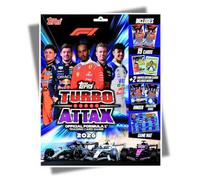 Topps Turbo Attax Fórmula 1 Cards 2026 Starter Pack - Carpeta de colección + 21 tarjetas + 2 tarjetas de edición limitada + HeartGlobal Protección de envío