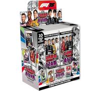 Topps Turbo Attax Formula 1 Display Box 2025 (24 Booster) F1 Fórmula 1 Tarjetas y BB-Toy-Trades Toploader