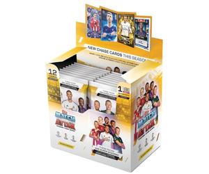 Topps UCC Match Attax 2025/26 - Caja completa - contiene 32 sobres con 4 cartas insertadas especiales por sobre (12 cartas por sobre).