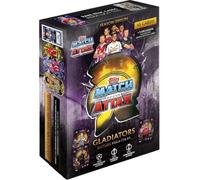 Topps UCC Match Attax 2025/26 - Mega Tin - Battlers - Contiene 45 Cartas Match Attax más 3 Cartas exclusivas de Gladiators LE.
