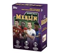 Topps UEFA Champions League Merlin Chrome Soccer Blaster Box 2021-2022 - 32 tarjetas coleccionables por caja