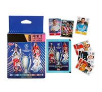 Topps UEFA Champions League Stickers 24/25 - Eco Pack - contiene 8 paquetes de cromos más un paquete adicional de 3 cromos (51 stickets en total).