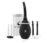 TopQuaFocus - Bombilla para enema de 14.5 oz, ducha anal extragrande para hombre, mujer, limpieza de colon, sin BPA ni ftalatos, color negro