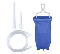 TopQuaFocus Kit de bolsa de Enema para limpieza de Colon, bolsa de Enema portátil de viaje para café en casa para limpieza de desintoxicación de Colon,juego de Enema de manguera de 4,59 pies, 2L