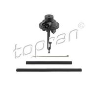TOPRAN 100 578 Caja de depresión carburador con tubo flexible con abrazadera de cables con tornillo neumático