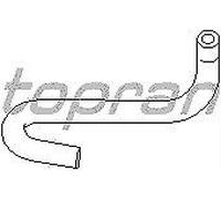 TOPRAN 107 381 Tubería de radiador Compatible con VW GOLF II 19E, 1G1 Jetta II 19E, 1G2, 165 Passat B2 Hatchback 32B, AUDI 100 C3 Sedán 44, 443, 444 80 B2 Sedán 81, 811, 813, 814, 819, 853