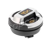 TOPRAN 120 081 Tapa tubuladura de relleno de aceite con junta negro/plata