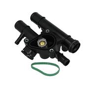 TOPRAN 207 592 Caja del termostato Cabeza cilíndrica frontal lado de engranaje