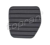 TOPRAN 701 442 Revestimiento de pedal pedal de freno Revestimiento pedal de caucho para vehíc. con volante a la izquierda negro