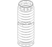 TOPRAN 722 479 Caperuza protectora/fuelle amortiguador Delantero