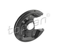 TOPRAN Antisalpicaduras Disco Trasero Derecha para VW Beetle Cabriolet 117 968