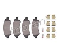 TOPRAN Forros de Freno Delantero para Citroën Berlingo Caja Berlingo/Berlingo,