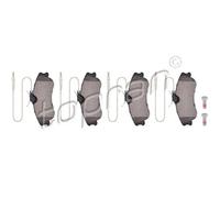 TOPRAN Forros de Freno Delantero para Citroën Berlingo Caja Berlingo/Berlingo