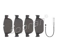 TOPRAN Forros de Freno Delantero para Peugeot 508 Sw I RCZ Citroën C5 III Break