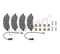 TOPRAN Juego Pastillas de Freno de Disco Delant. para Ford Transit Caja Fy Fz F3