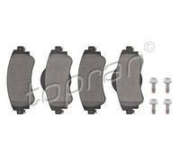 TOPRAN Juego Pastillas de Freno Disco Delant. Apto para Citroën C4 II B7 624 507