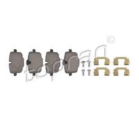 TOPRAN Pastillas de Freno Trasero para BMW 5er Touring F11 520d 530d Xdrive