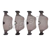 TOPRAN Pastillas Freno Delant. Apto para BMW X3