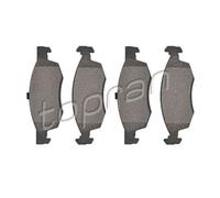 TOPRAN Pastillas Freno Delant. para Dacia Logan MCV Renault