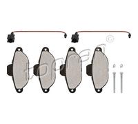 TOPRAN Pastillas Freno Delant. para Fiat 500C Ford Ka