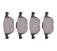 TOPRAN Pastillas Freno Delant. para Ford Focus II Mazda 3 5