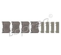 TOPRAN Pastillas Freno Delant. para MERCEDES-BENZ CLASE S