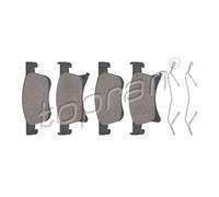 TOPRAN Pastillas Freno Delant. para Opel Corsa E Adam Vauxhall
